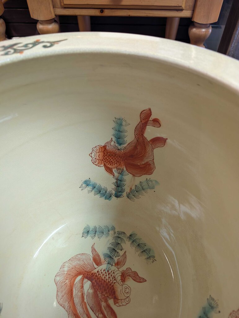 Chinoiserie Style Fish Bowl
