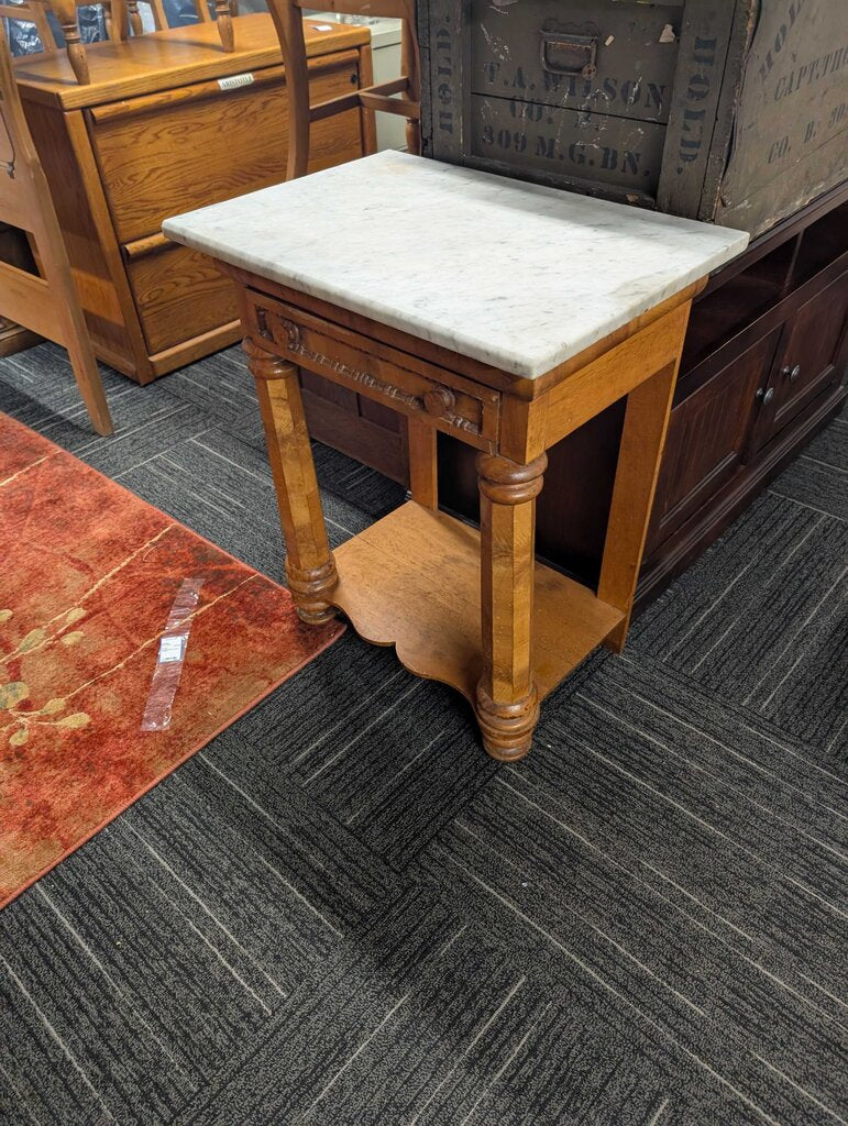 Victorian Marble Top Stand