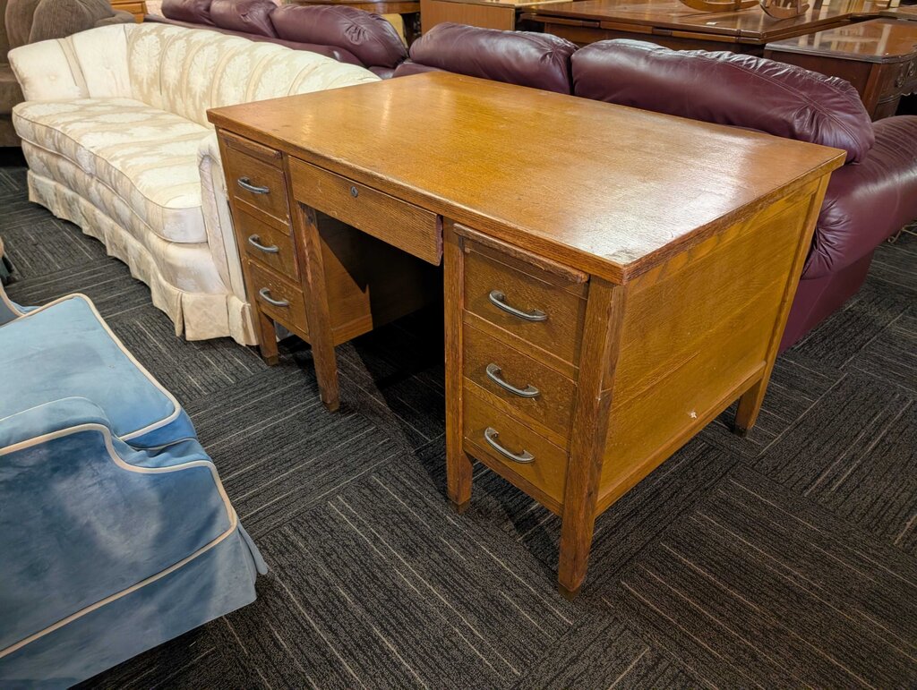 Antique Oak Desk