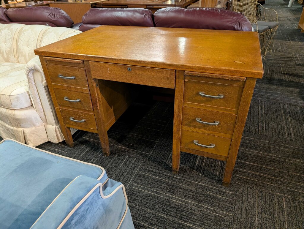 Antique Oak Desk