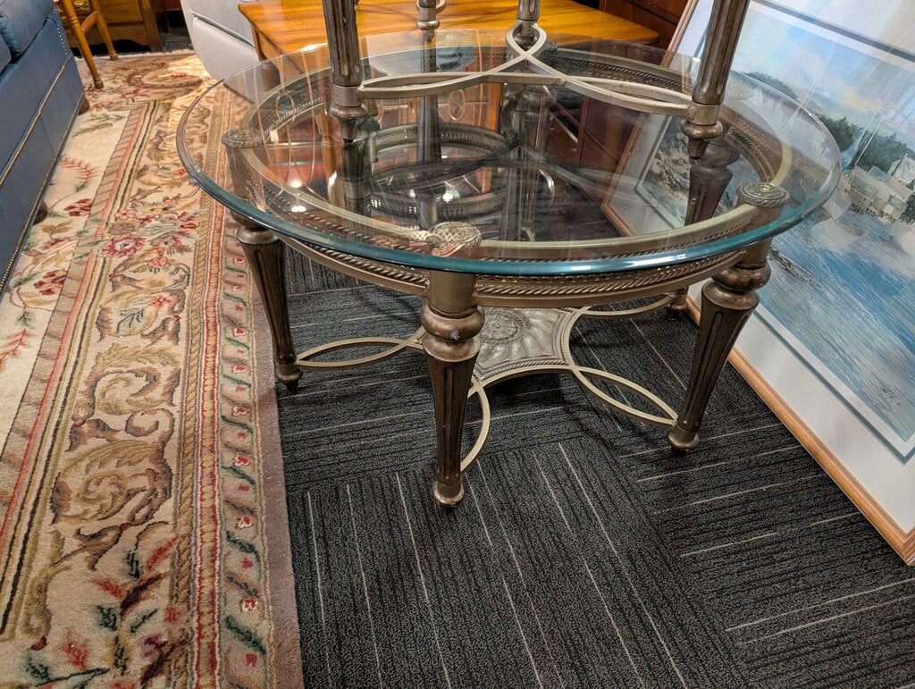 Glass Top Coffee Table