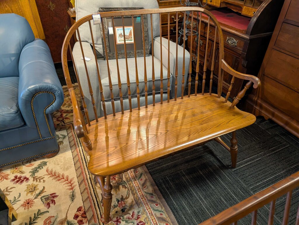 Quality Solid Ash Windsor Bench