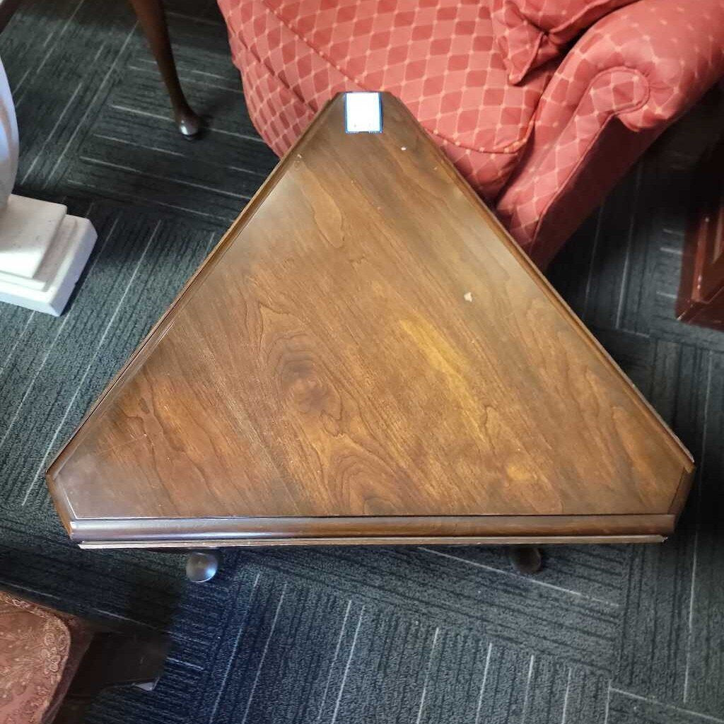 Solid Cherry Tri-Fold Occasional Table