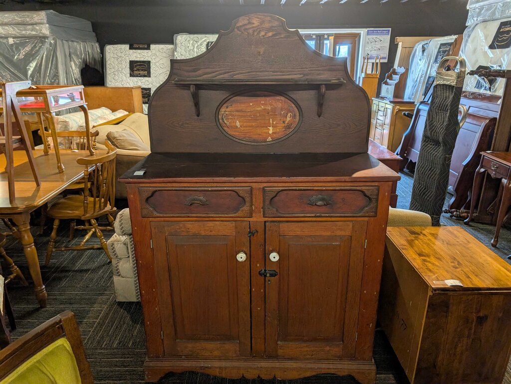 Antique Two Door Cabinet