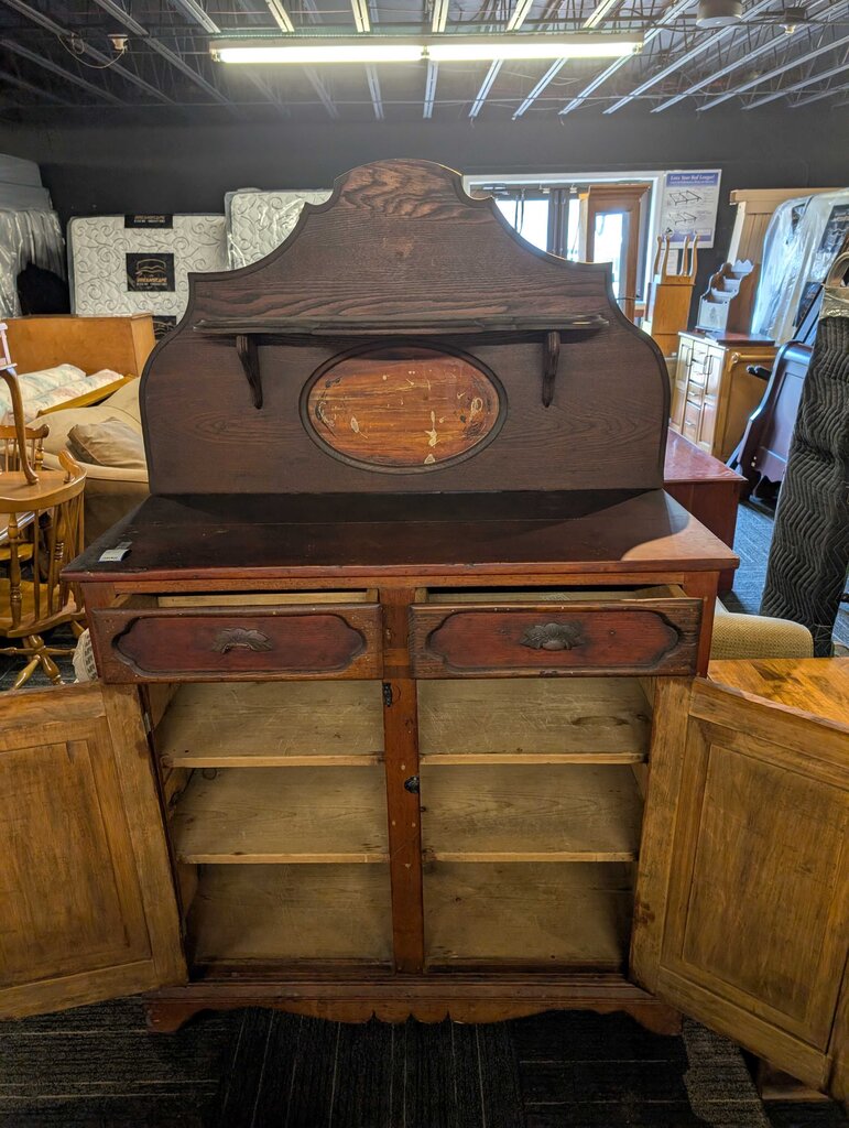 Antique Two Door Cabinet