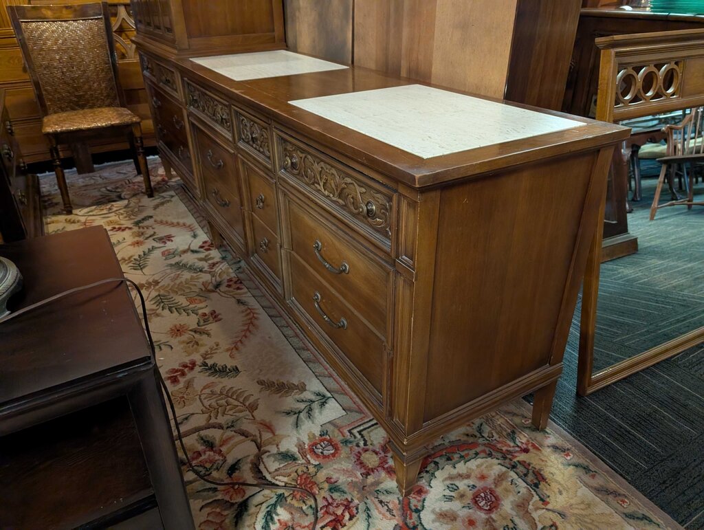 Vintage Six Drawer Dresser