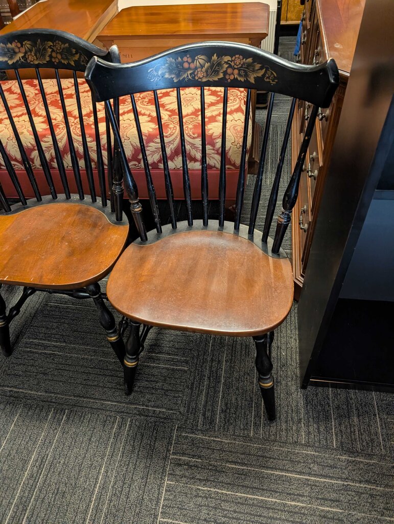 Four Hitchcock Chairs