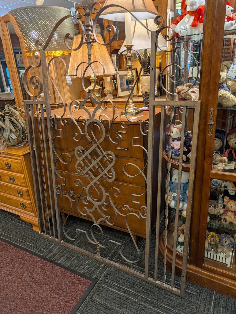 Large Tuscan Wrought Iron Wall Panel