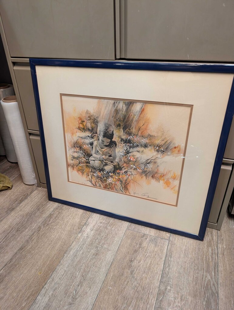 Jonas Girard Signed Print-Title Illegible