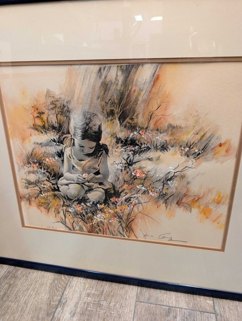Jonas Girard Signed Print-Title Illegible