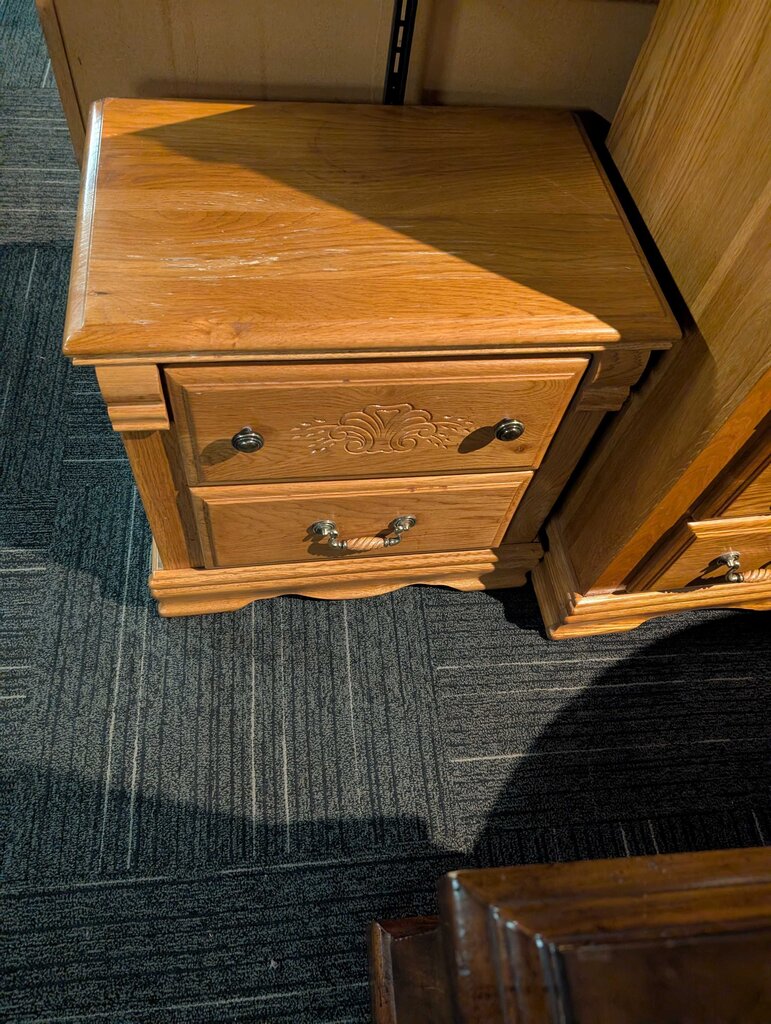 Oak Nightstand