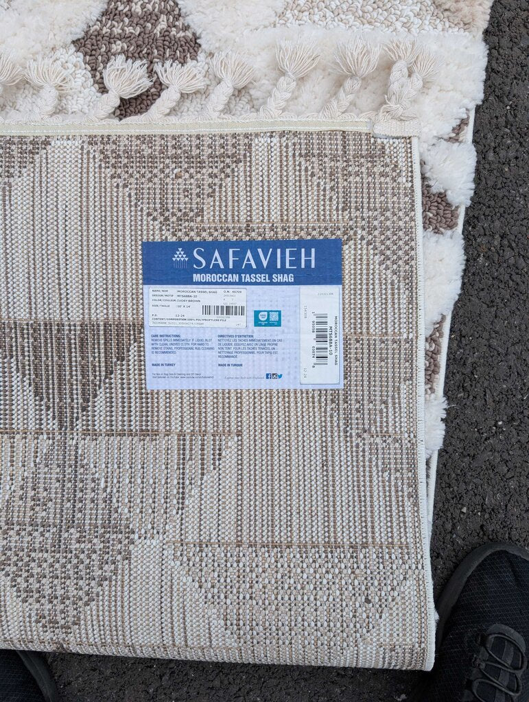 Tassel Shag Area Rug By Safavieh 10'x14'