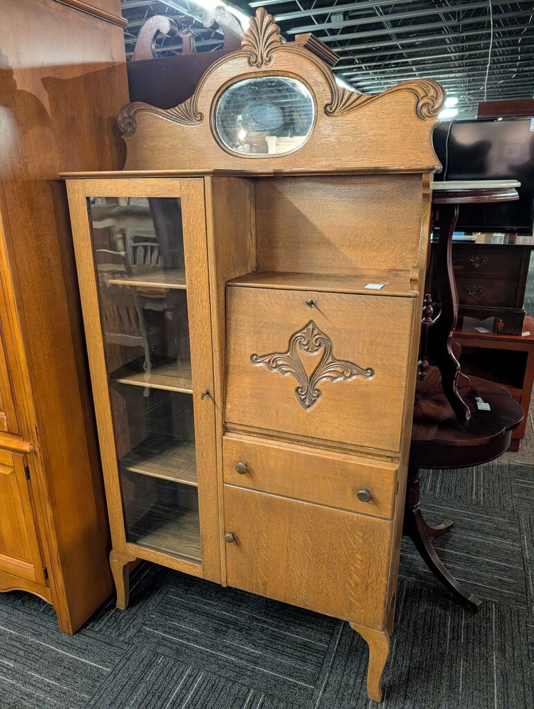 Antique Side By Side Cabinet