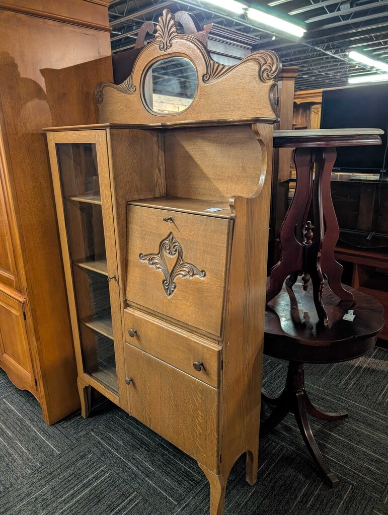 Antique Side By Side Cabinet
