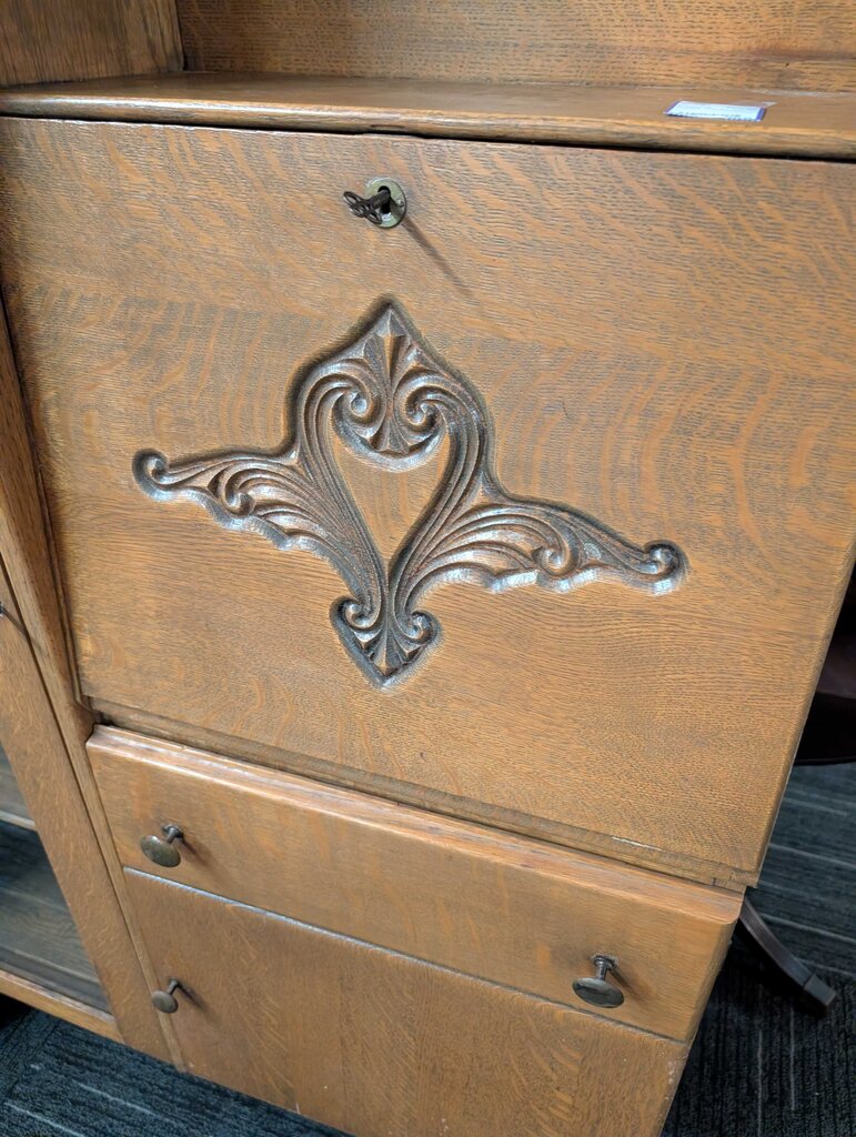 Antique Side By Side Cabinet