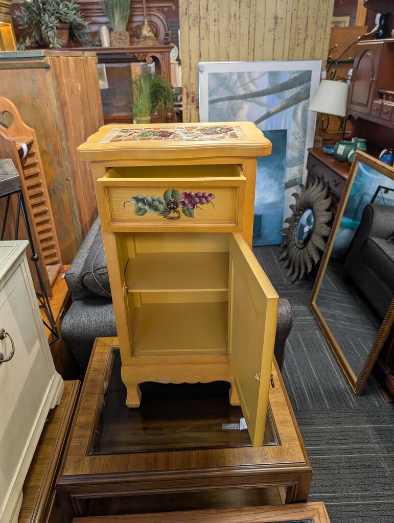Paint Decorated One Door Stand