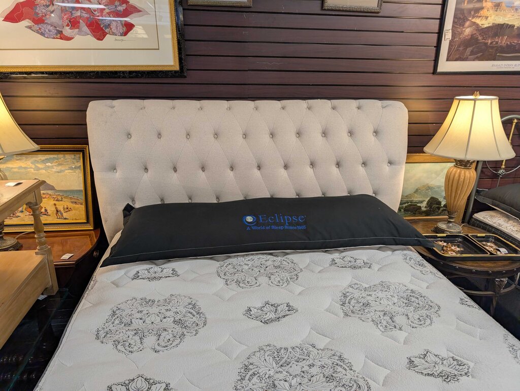 Modern Queen Size Tufted Bed