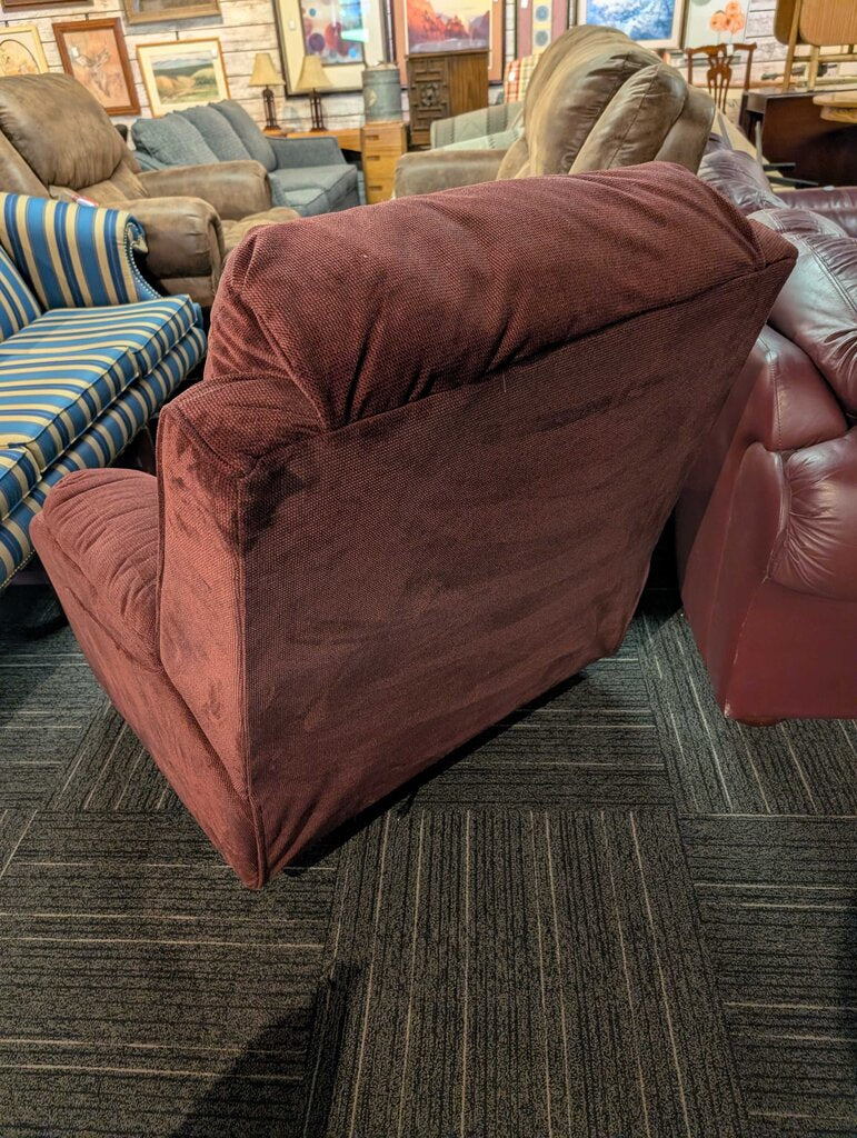 Burgundy Power Recliner