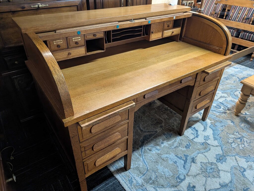 Vintage Rolltop Desk