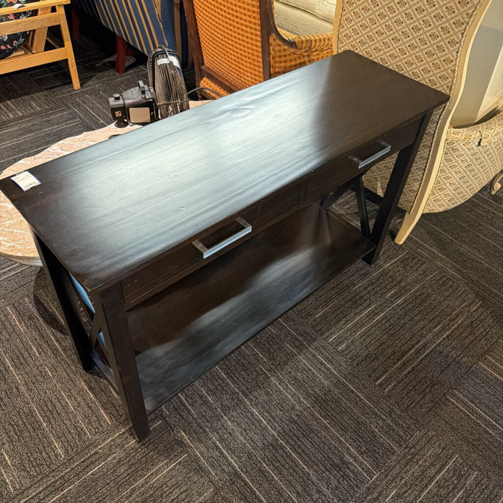 Two Drawer Sofa Table