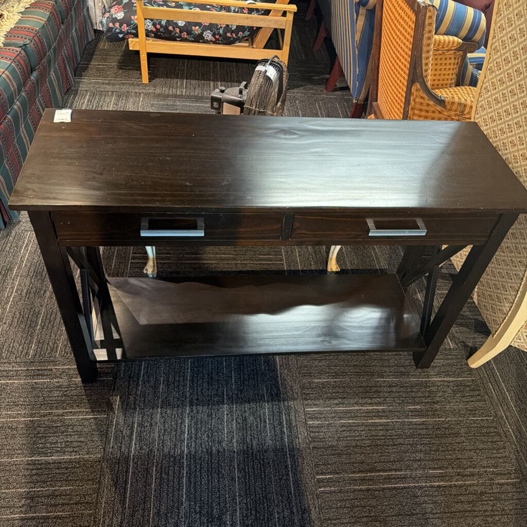 Two Drawer Sofa Table