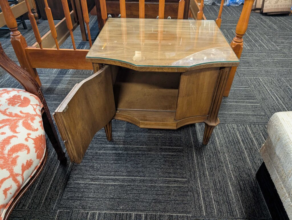 Vintage One Door Side Table