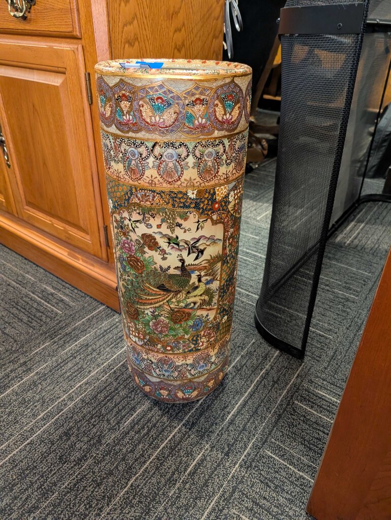 Vintage Satsuma Japanese Style Umbrella
