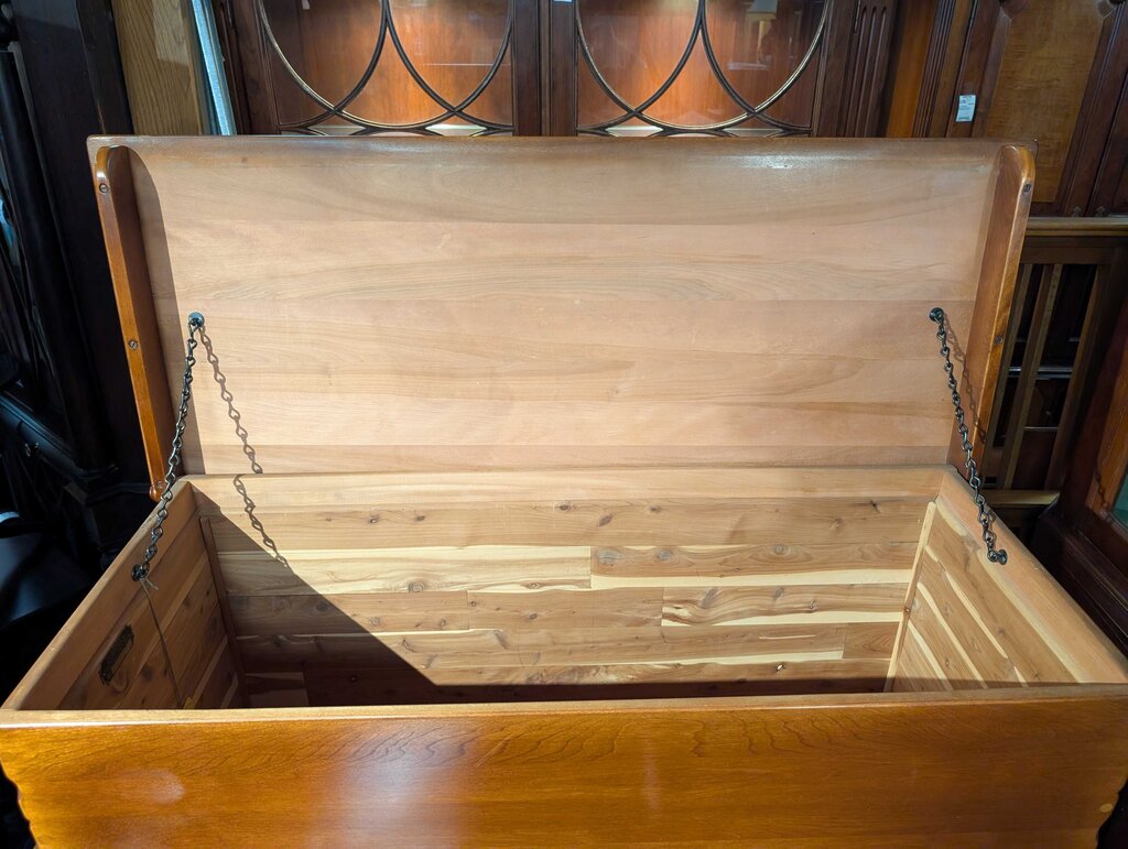 Solid Maple Cedar Chest by Cushman Colonial Creations