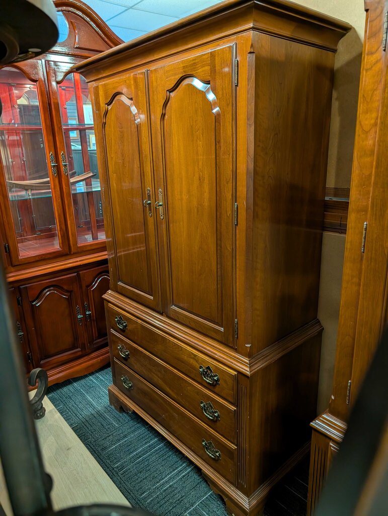 Solid Cherry Armoire by Knob Creek