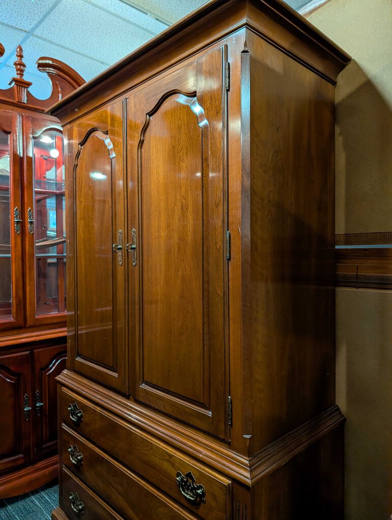 Solid Cherry Armoire by Knob Creek