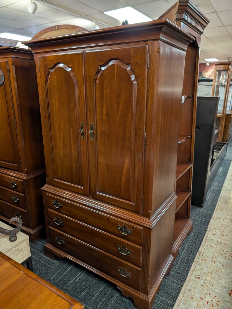 Solid Cherry Armoire by Knob Creek