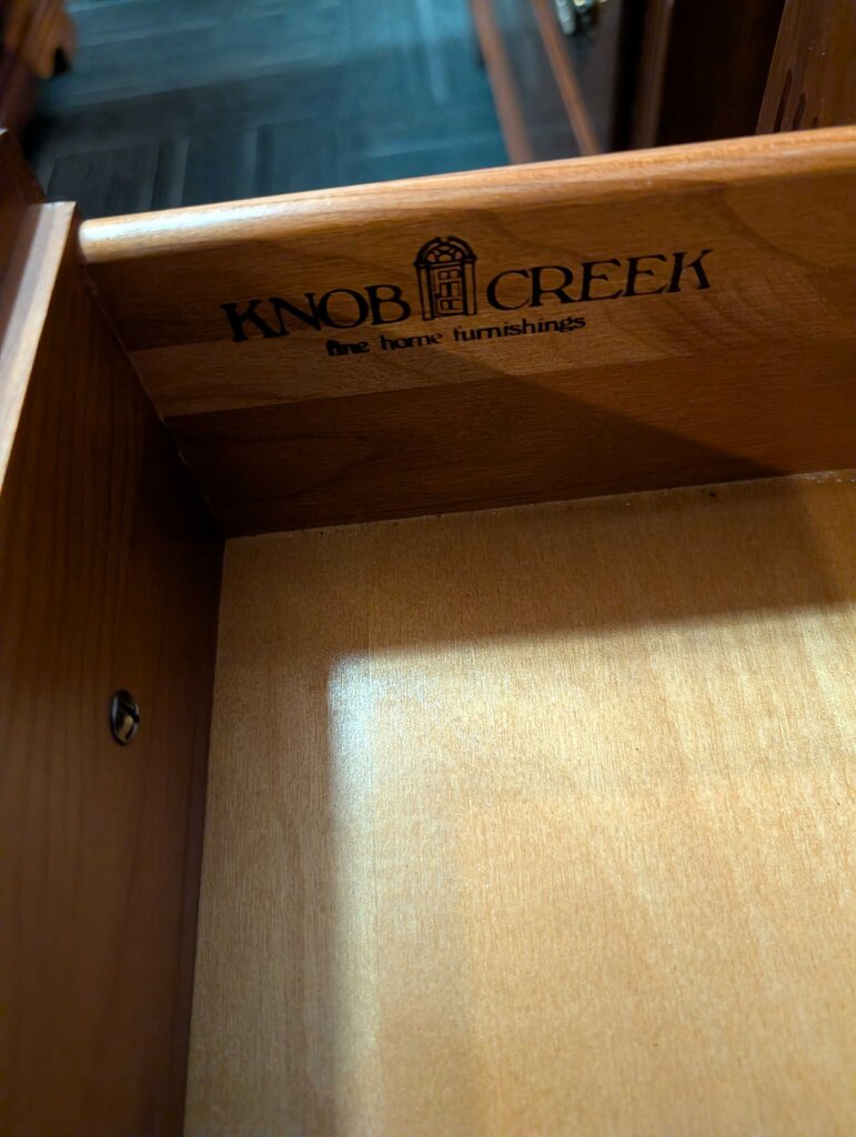 Solid Cherry Armoire by Knob Creek
