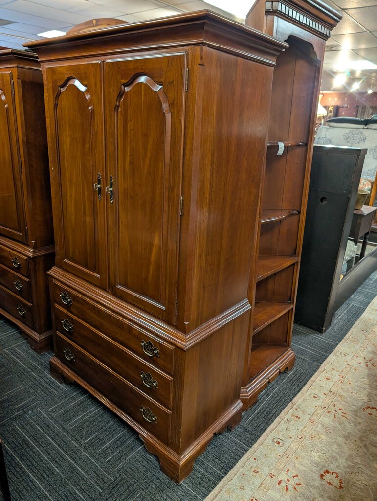 Solid Cherry Armoire by Knob Creek