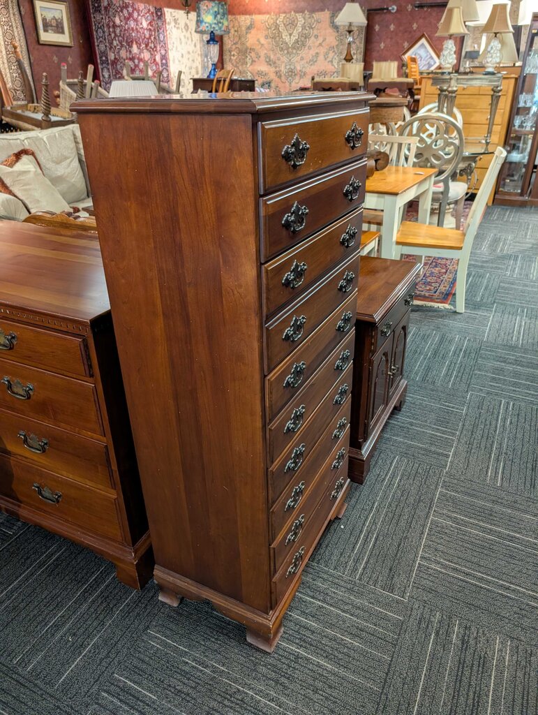 Solid Cherry Six Drawer Lingerie Chest