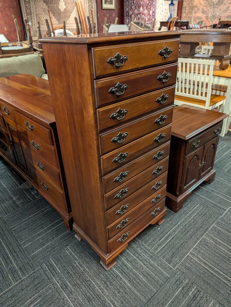 Solid Cherry Six Drawer Lingerie Chest