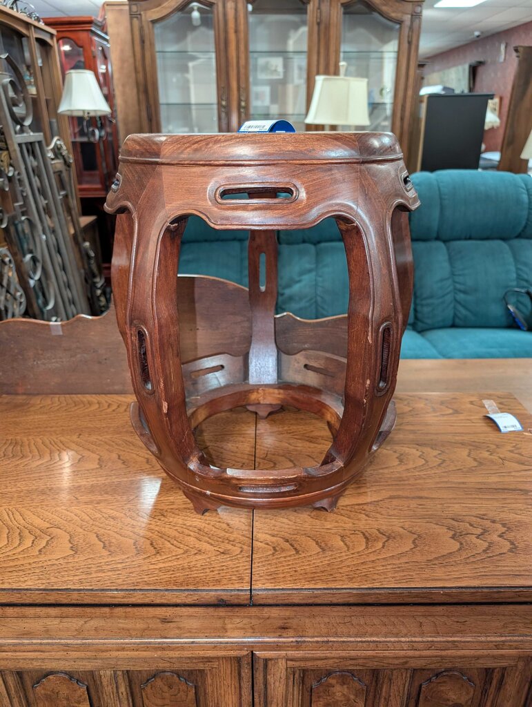 Chinese Hardwood Garden Stand