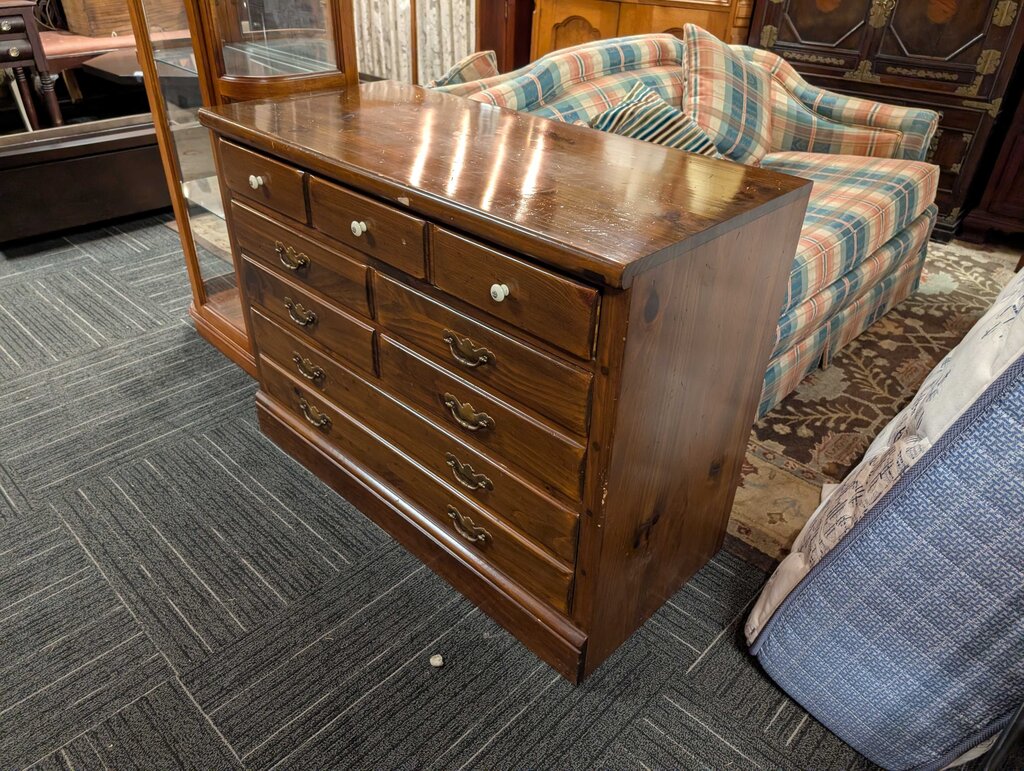 Pine Three Drawer Dresser by Ethan Allen