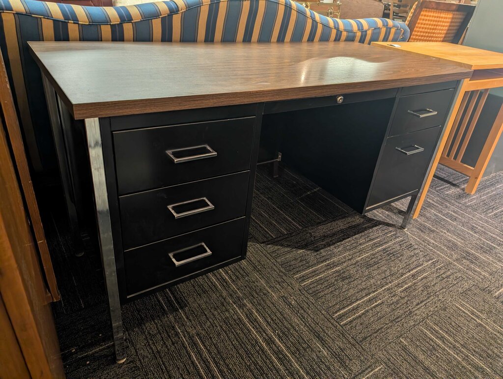 Vintage Metal Desk