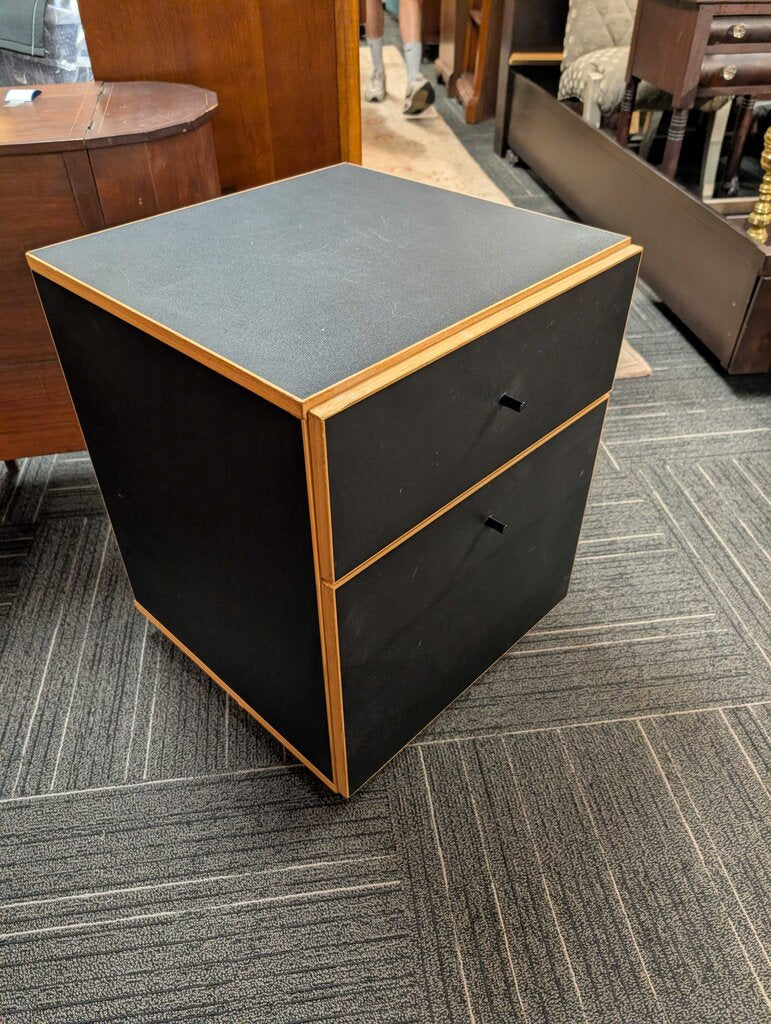 Vintage Two Drawer File Cabinet