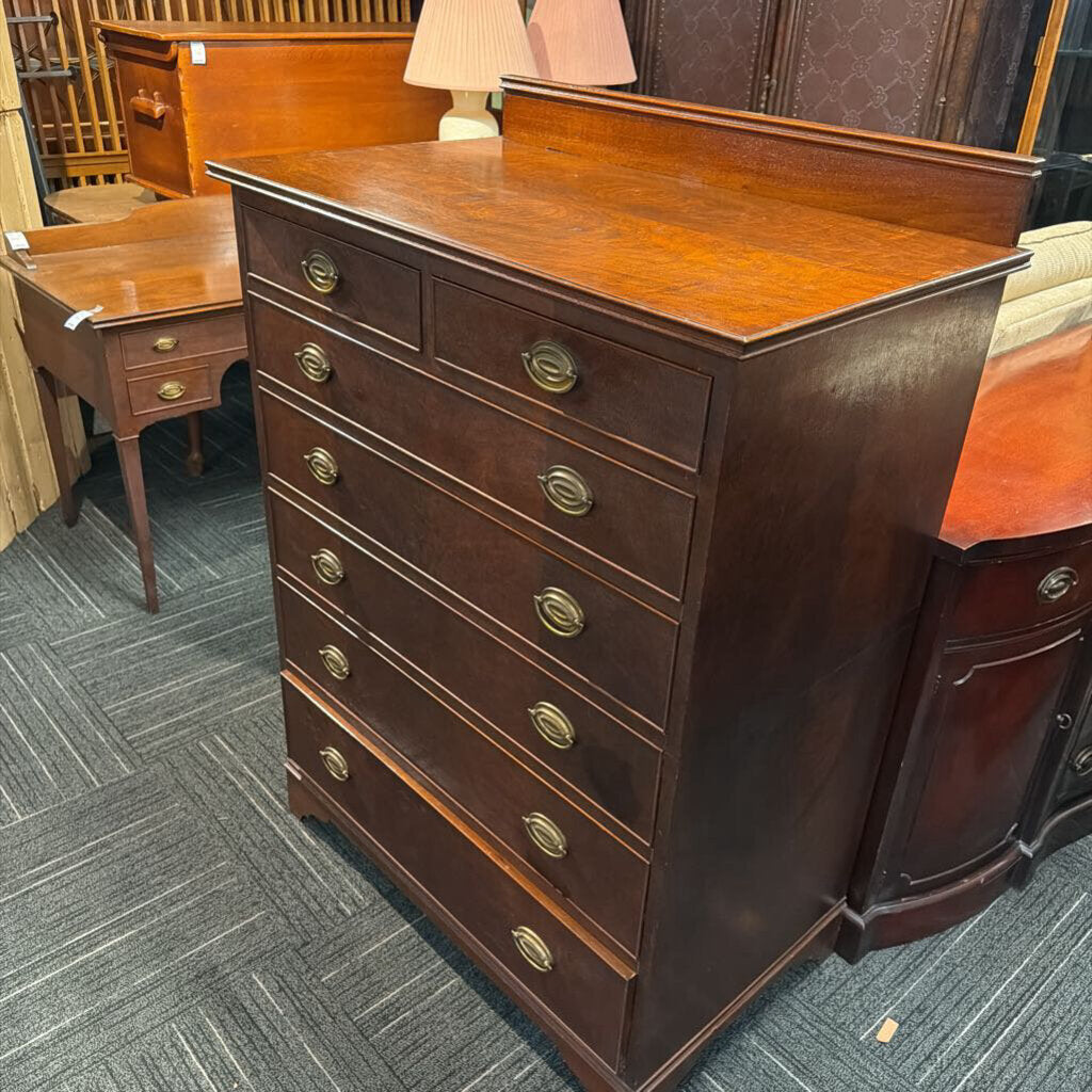 Seven Drawer Mahogany Chest Circa 1940