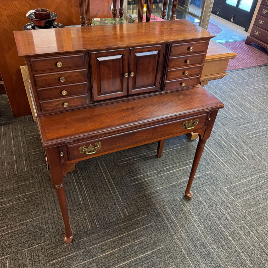 Solid Cherry Champagne Writing Desk by Pennsylvania House