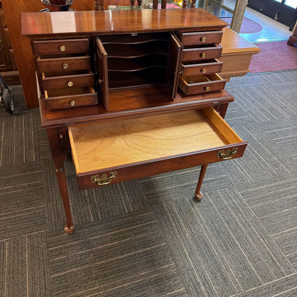Solid Cherry Champagne Writing Desk by Pennsylvania House