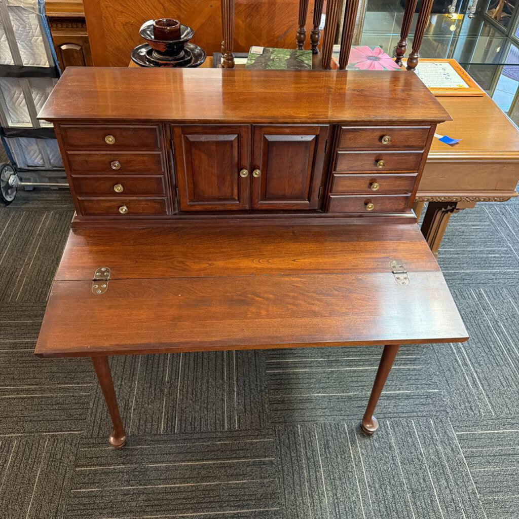 Solid Cherry Champagne Writing Desk by Pennsylvania House