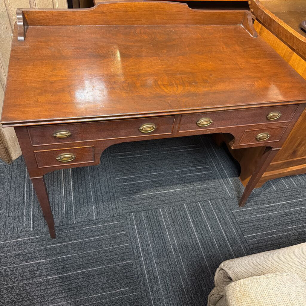 Colonial Revival Mahogany Desk Circa 1940