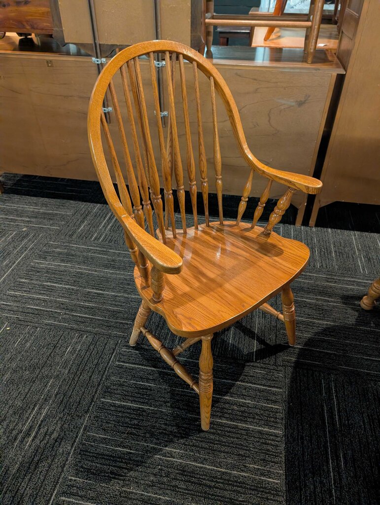 Oak Table With Six Chairs