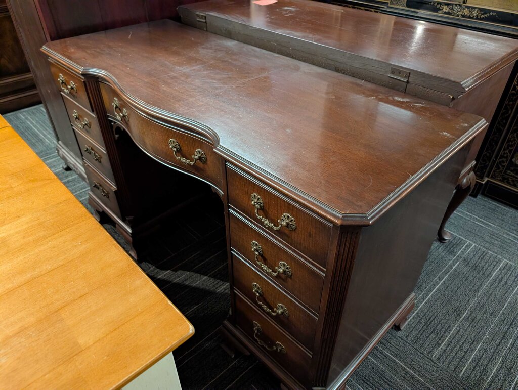 Vintage Mahogany Desk/Vanity