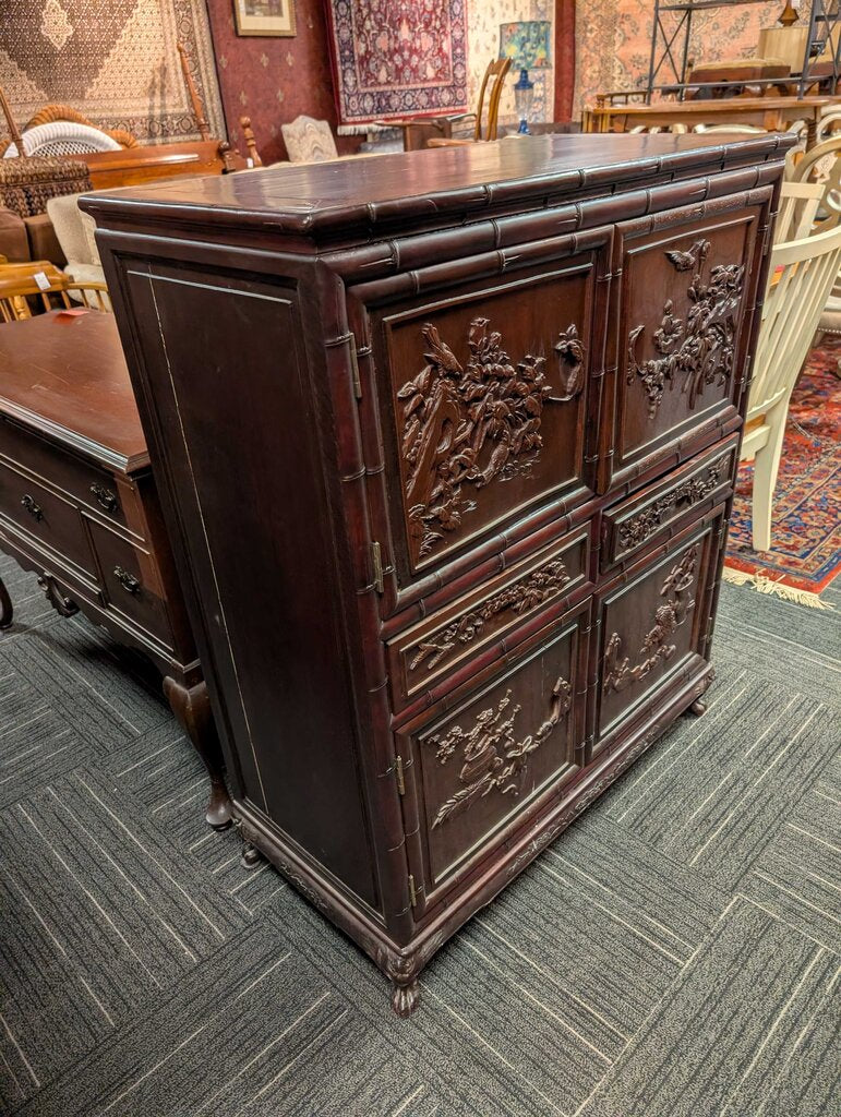 Asian Style Mahogany Chest