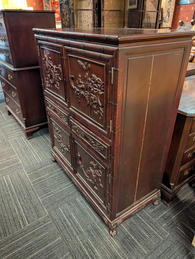 Asian Style Mahogany Chest