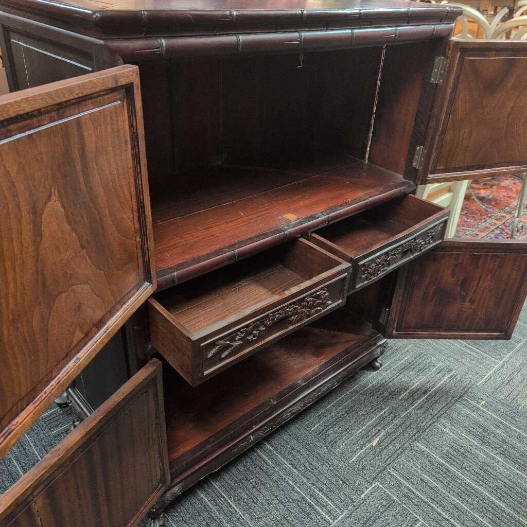 Asian Style Mahogany Chest