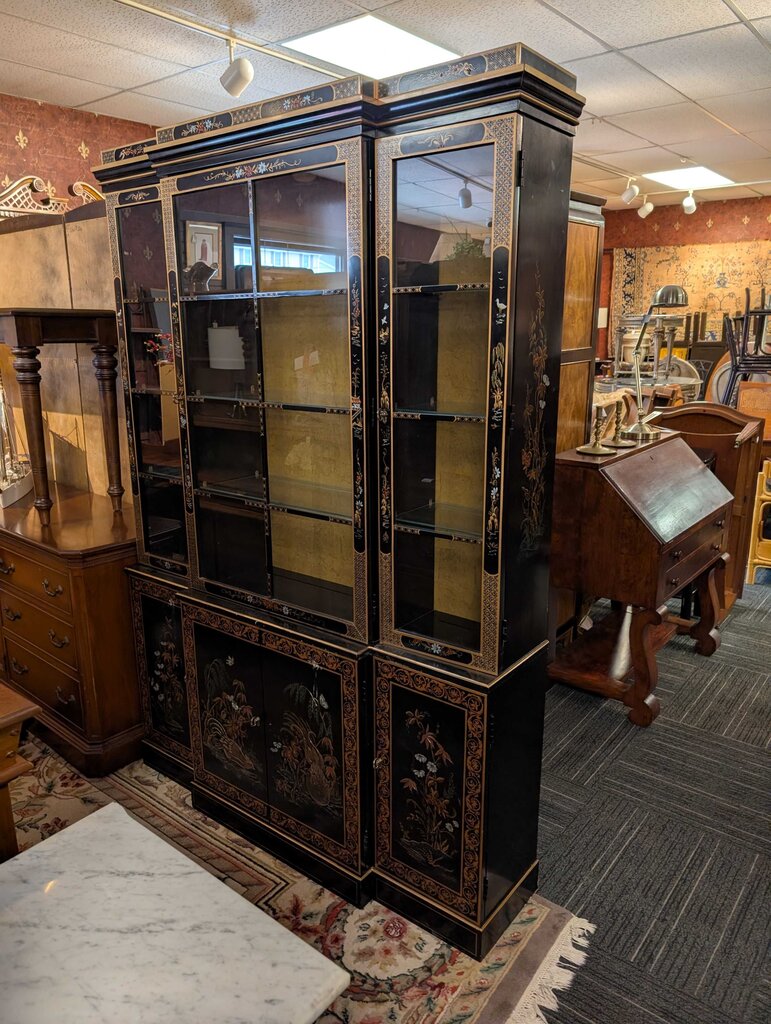 Vintage Asian Style China Cabinet